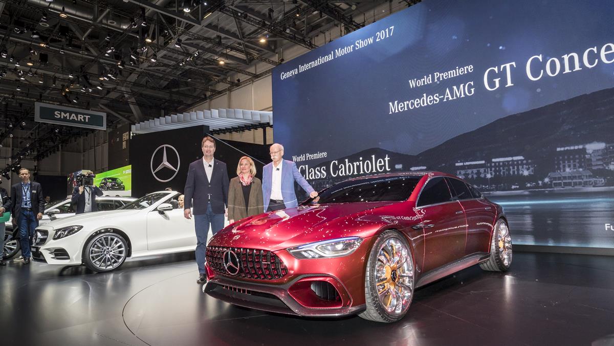 Mercedes-Benz Cars auf dem Internationalen Automobil-Salon Genf 2017 - Große Bühne für Sportlichkeit und Eleganz