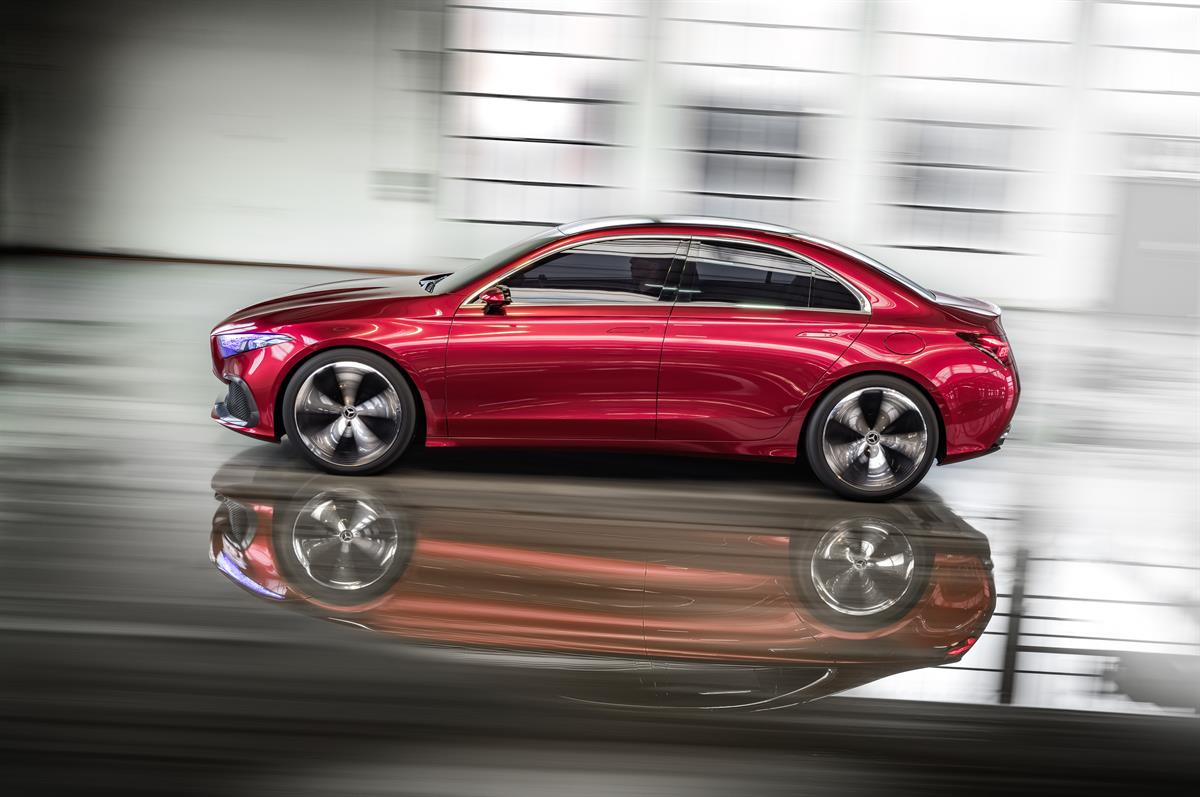 Mercedes-Benz Concept A Sedan - Vorbote einer neuen Generation