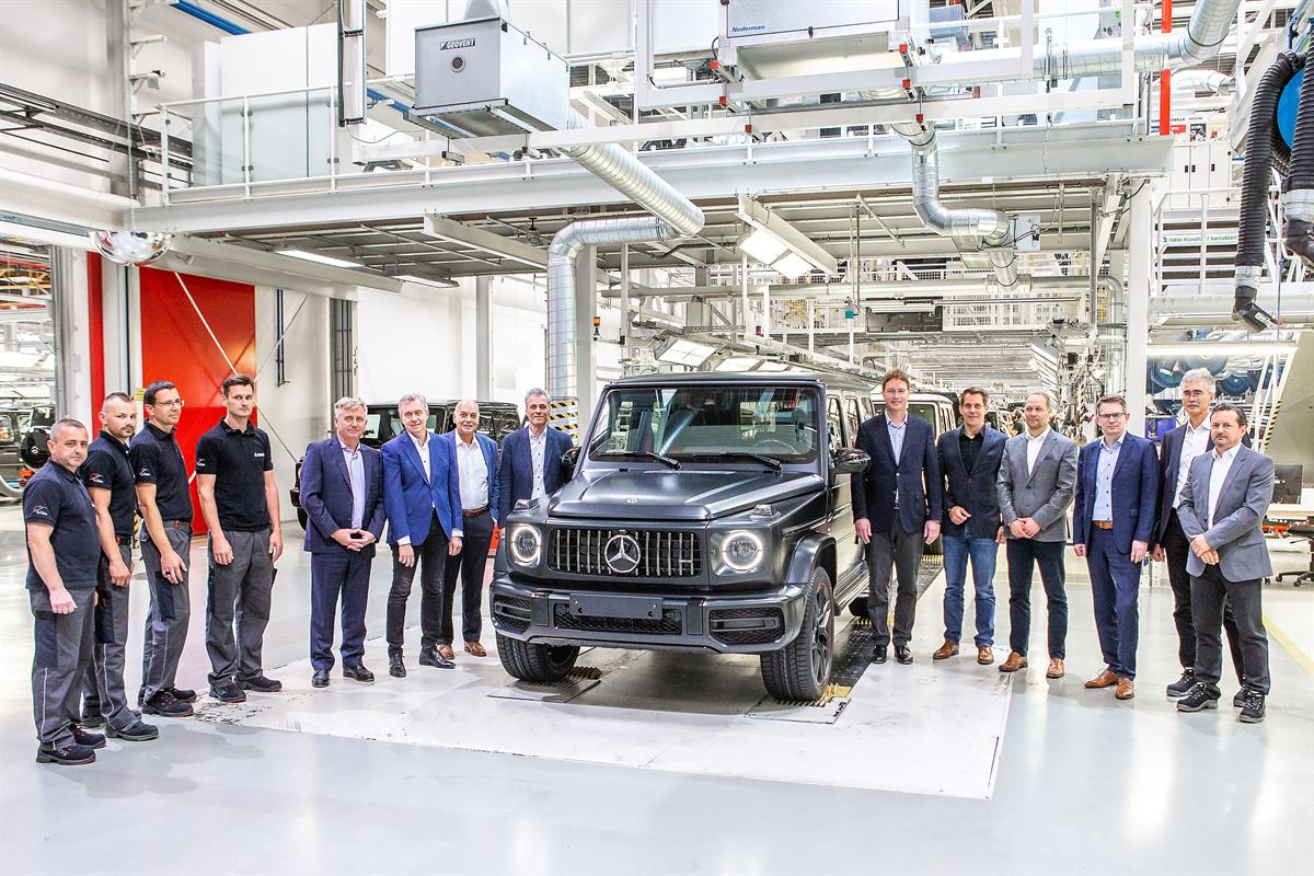 Produktionsstart der neuen Mercedes-Benz G-Klasse