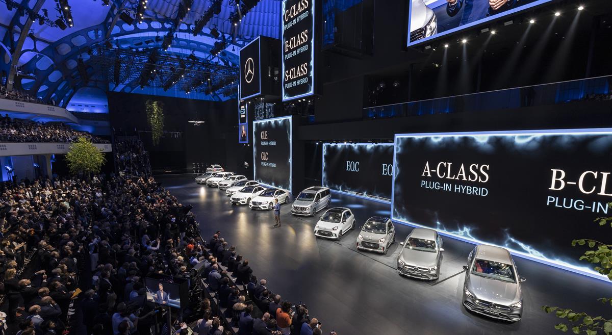 Mercedes-Benz Cars & Vans auf der Internationalen Automobil-Ausstellung 2019