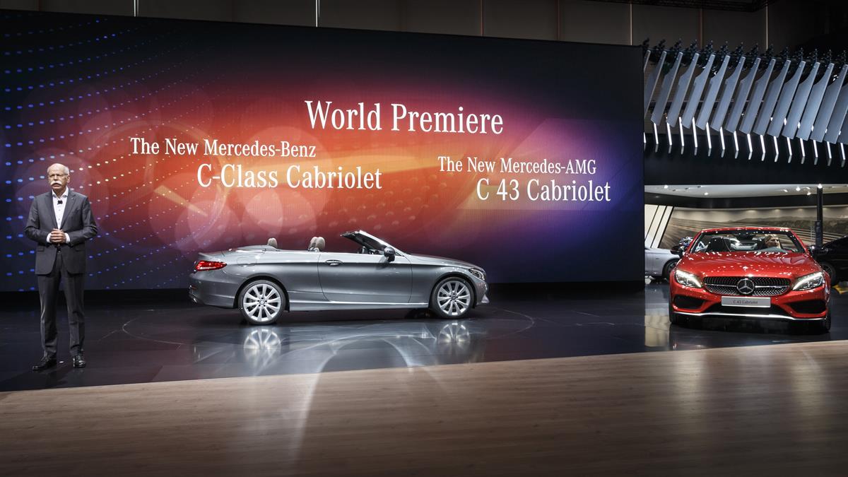 Mercedes-Benz auf dem Internationalen Automobil-Salon Genf 2016