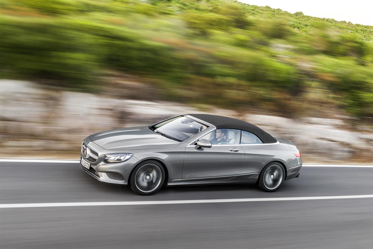 Das neue Mercedes-Benz S-Klasse Cabriolet