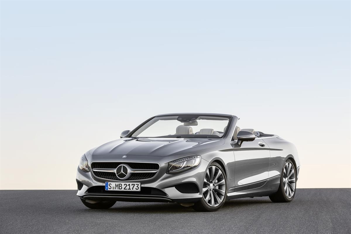 Das neue Mercedes-Benz S-Klasse Cabriolet