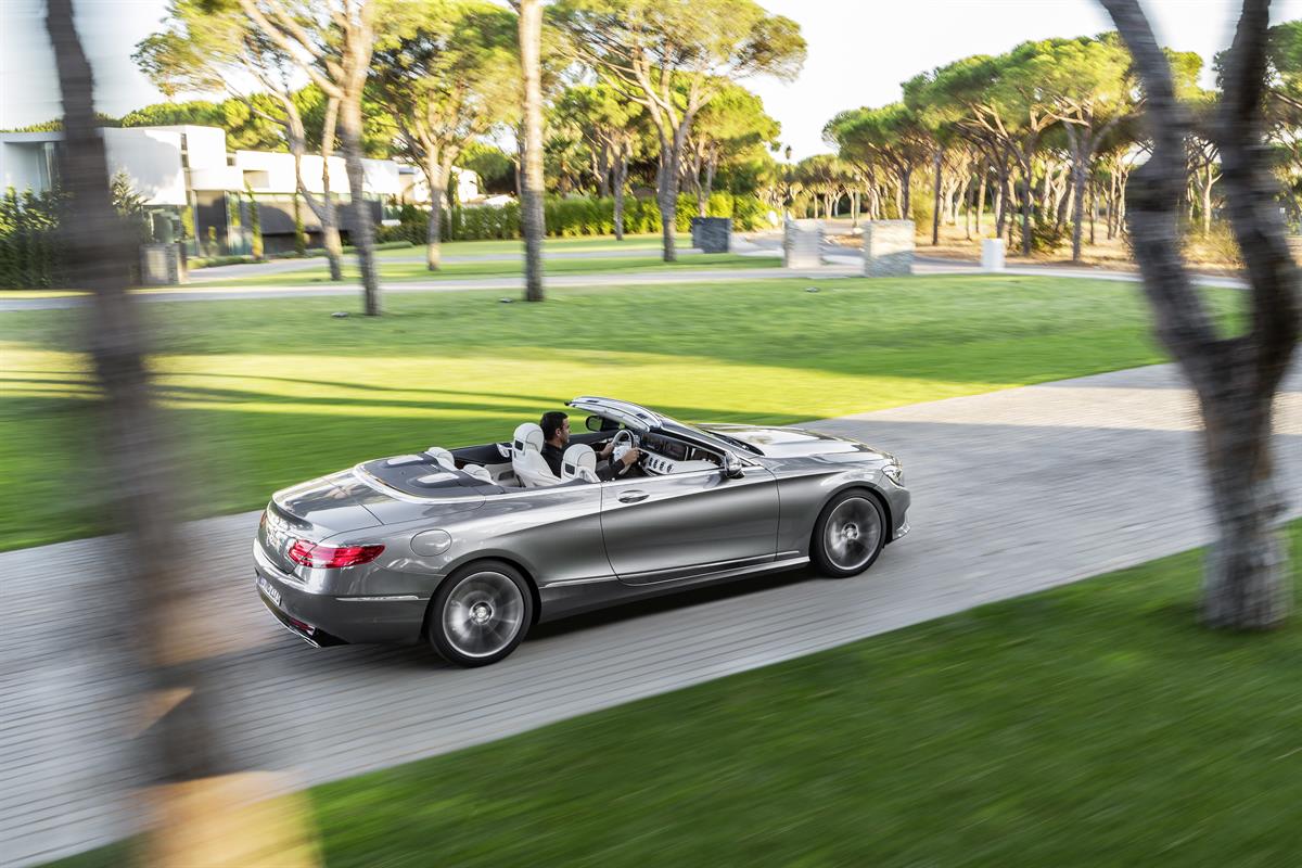 Das neue Mercedes-Benz S-Klasse Cabriolet