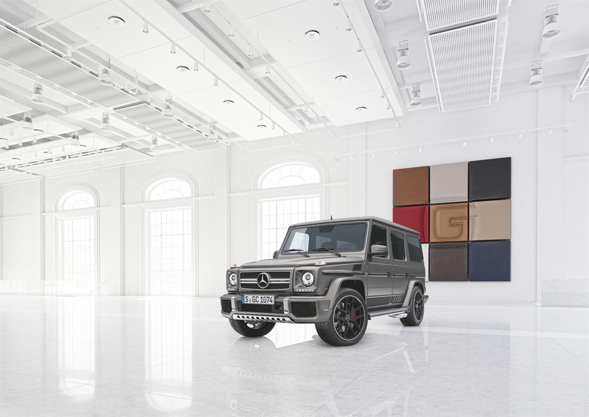 Zwei einzigartige Sondermodelle für die Offroad-Ikone - Der G wird noch exklusiver und individueller