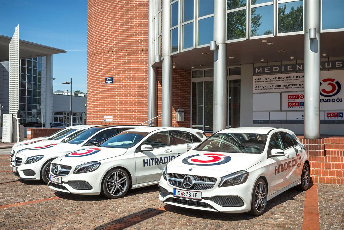 Ö3 fährt Mercedes-Benz