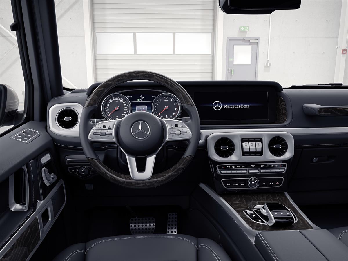 Erstklassig! Der Innenraum der neuen Mercedes-Benz G-Klasse!