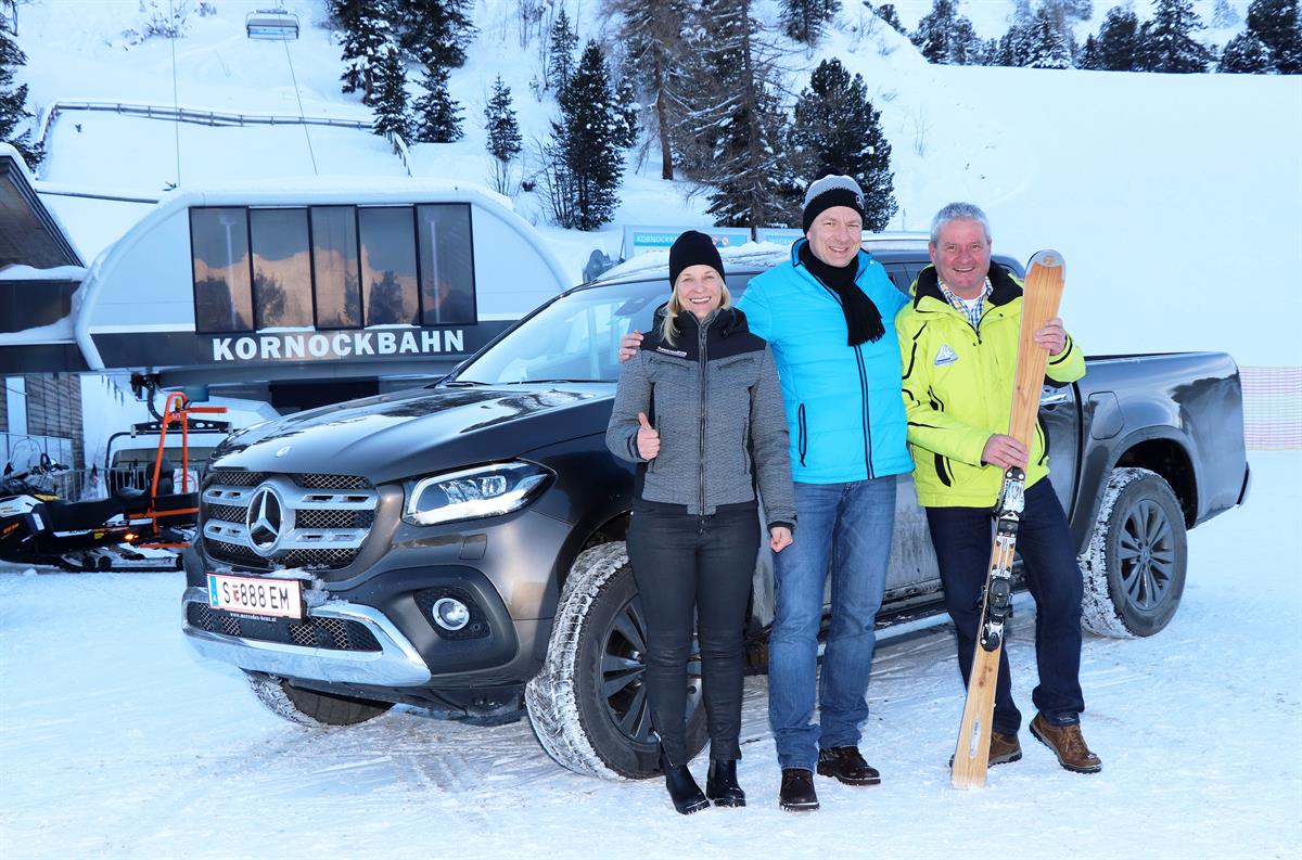 Mercedes-Benz Österreich ist „Official Car Partner“ des Skigebiets Turracher Höhe 