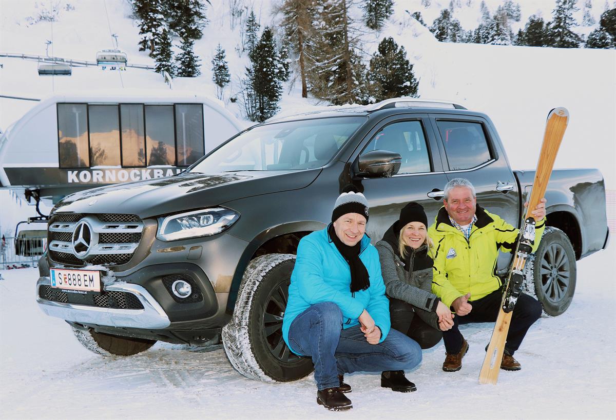 Mercedes-Benz Österreich ist „Official Car Partner“ des Skigebiets Turracher Höhe 