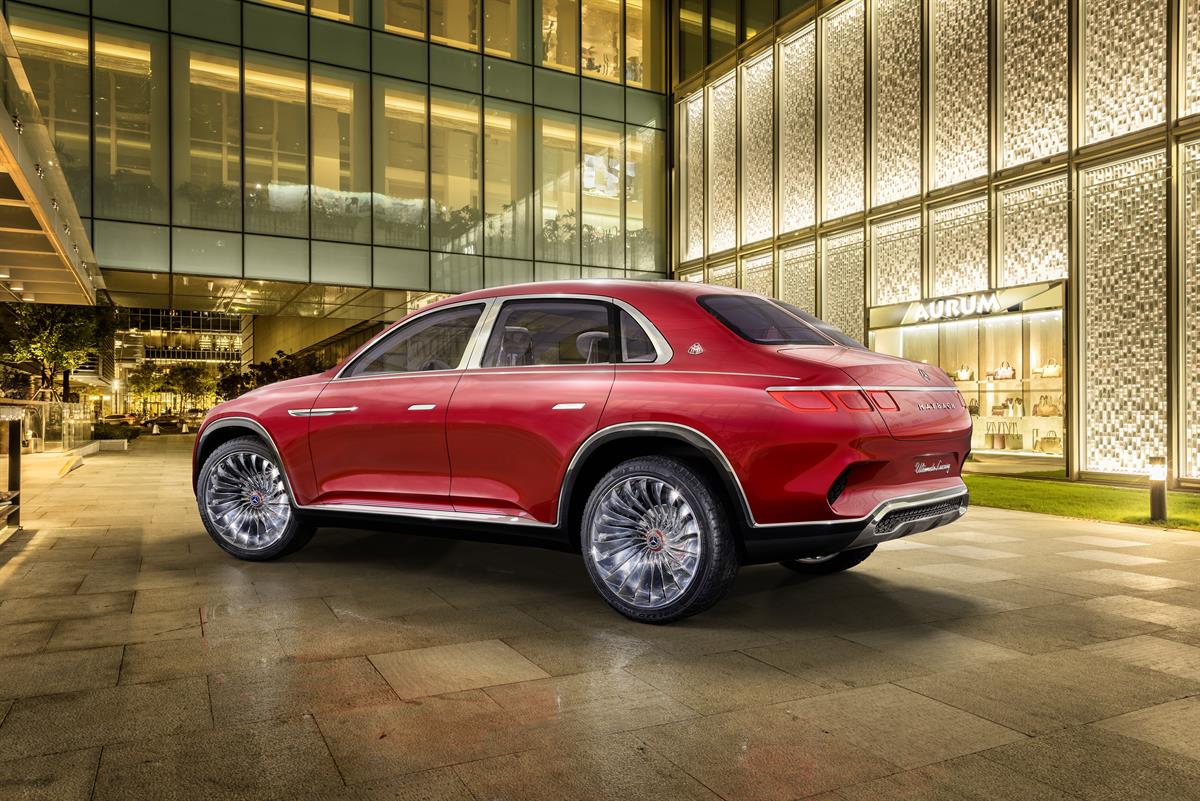 Weltpremiere Vision Mercedes-Maybach Ultimate Luxury