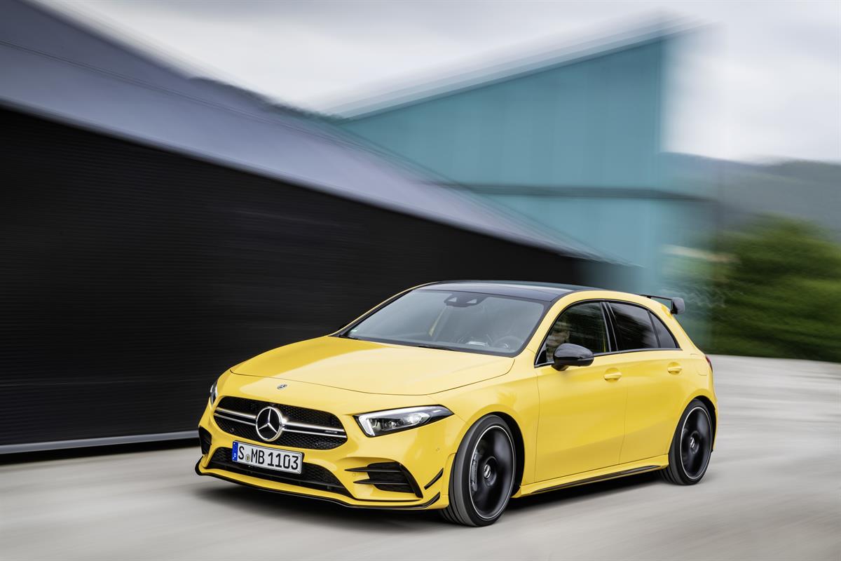 Der neue Mercedes-AMG A 35 4MATIC: Neuer Einstieg in die Welt der Driving Performance