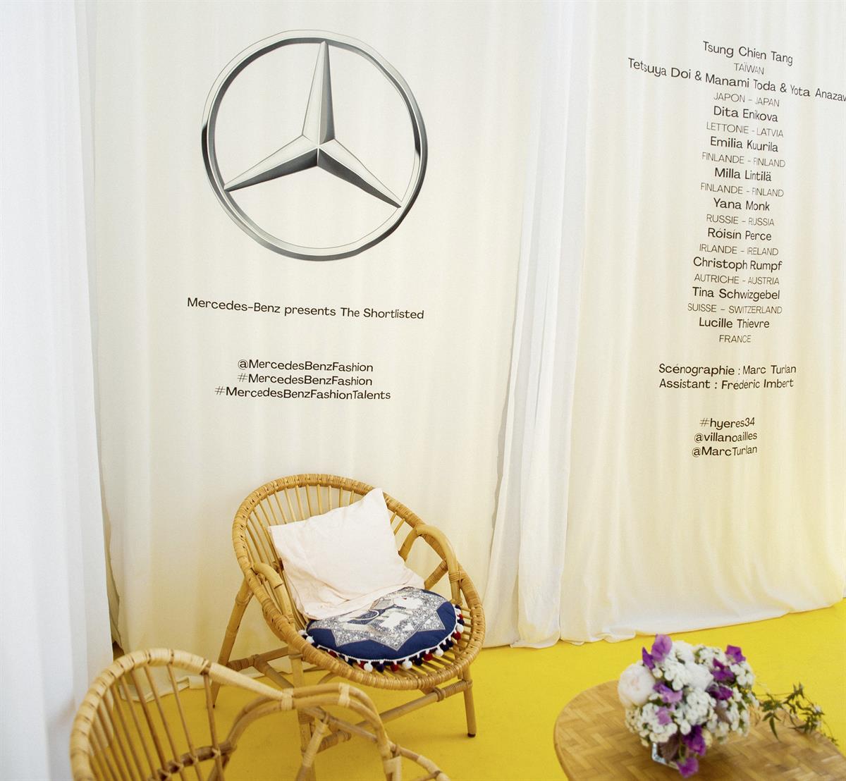 Mercedes-Benz präsentiert österreichischen Nachwuchs-designer Christoph Rumpf bei der Berlin Fashion Week 