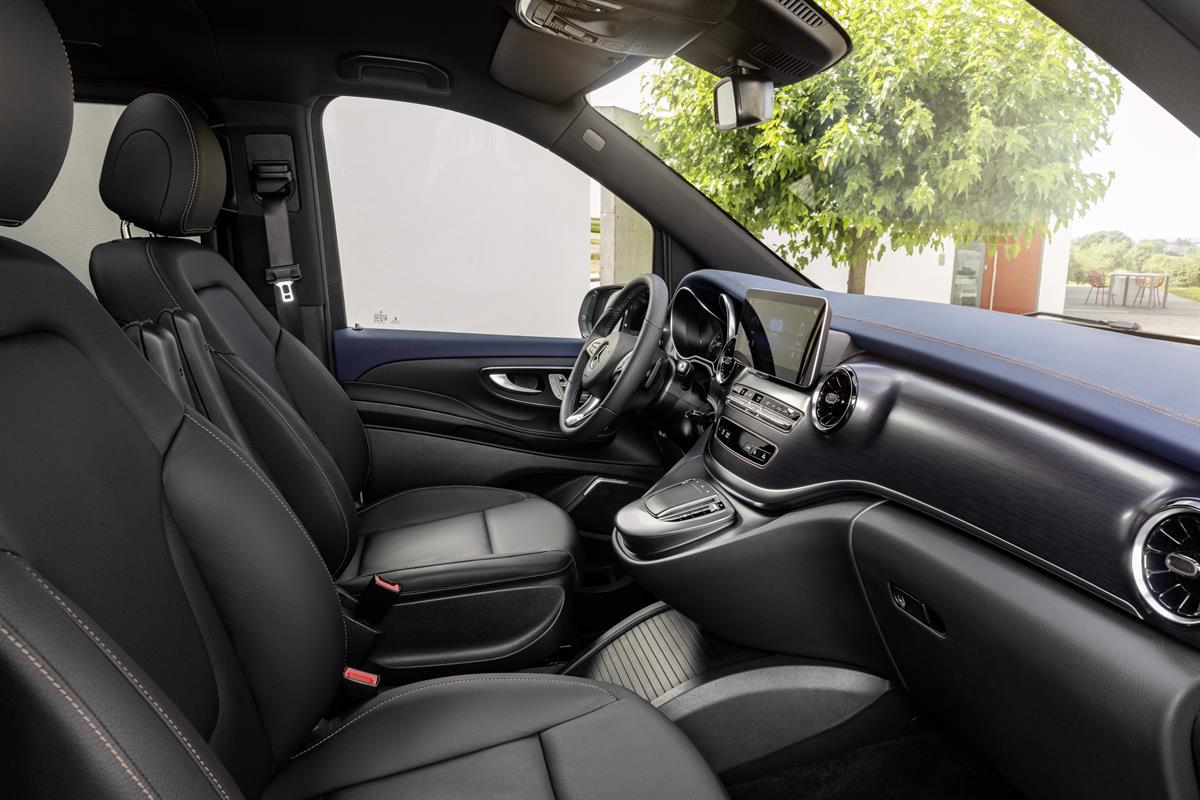 Mercedes-Benz EQV: Weltpremiere für die erste Premium-Großraumlimousine mit elektrischem Antrieb