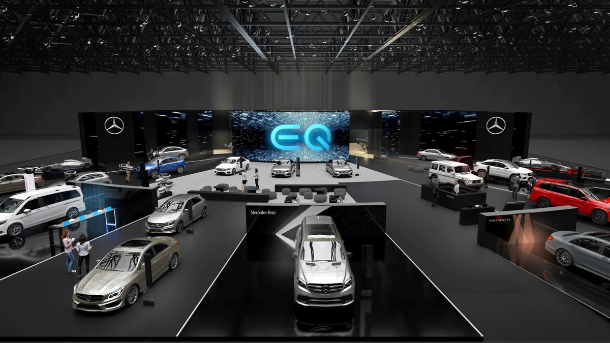 Mercedes-Benz auf dem Genfer Automobil-Salon 2020 