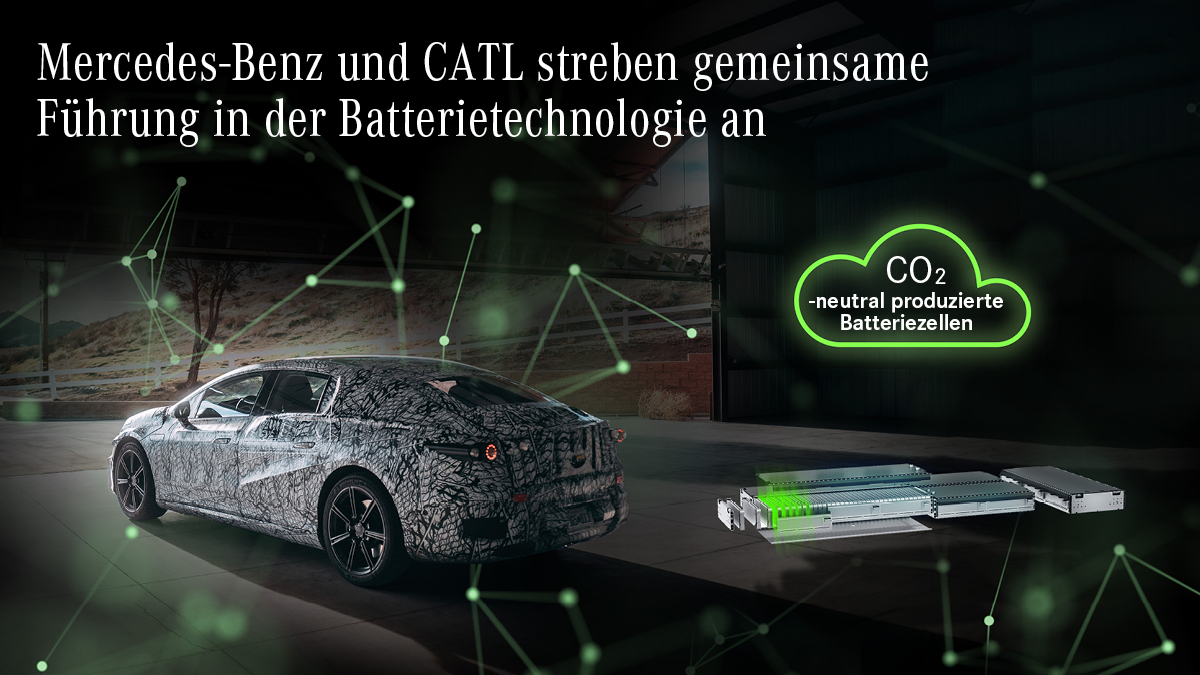 Umfangreiche Batterieversorgung für „Electric First“: Mercedes-Benz und CATL als wichtiger Lieferant streben gemeinsame Führung in der Batterietechnologie an 