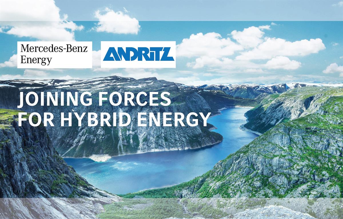 Mercedes-Benz Energy und ANDRITZ unterzeichnen Kooperationsvereinbarung zum Einsatz von stationären Energiespeichersystemen für Wasserkraftwerke_hohe Auflösung