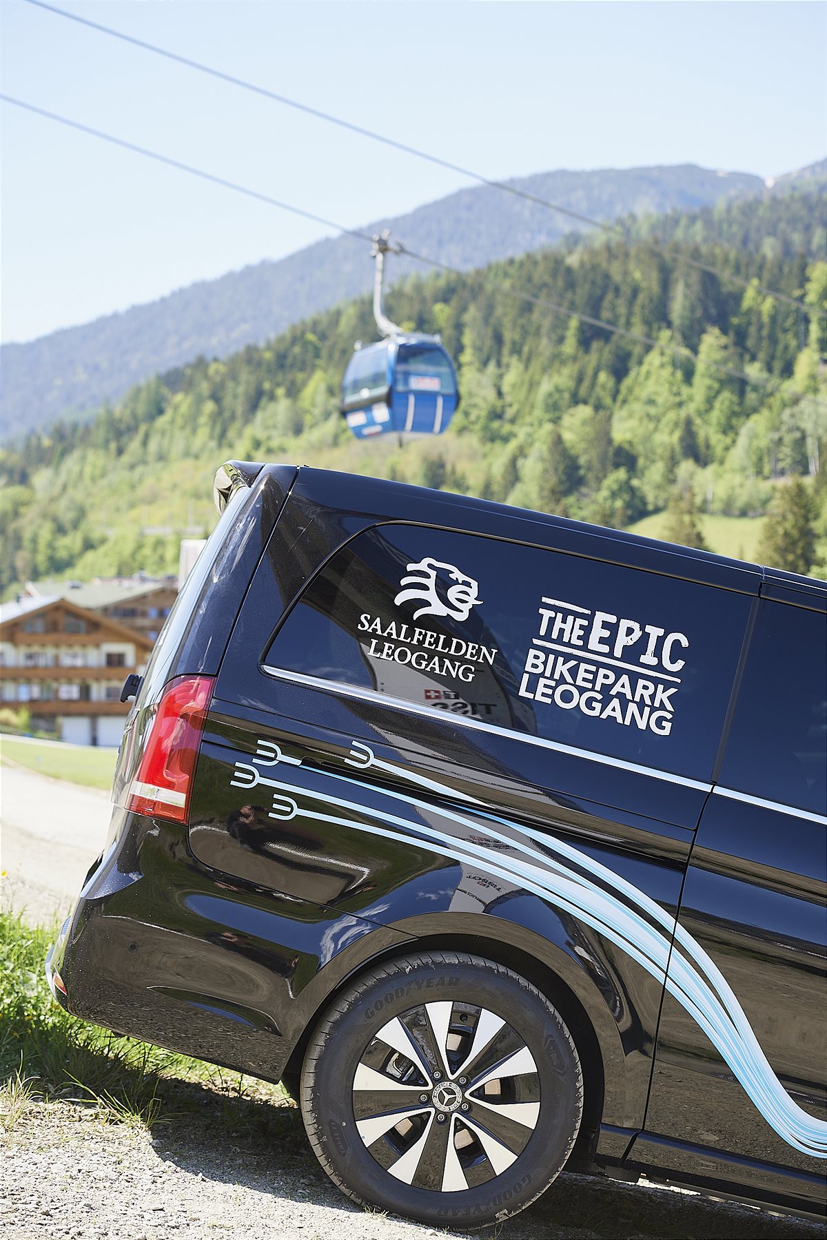 Mercedes-Benz elektrifiziert die Tourismusregion Saalfelden Leongang