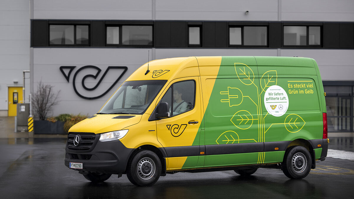 Mercedes-Benz eSprinter: Pilotprojekt mit der Österreichischen Post 