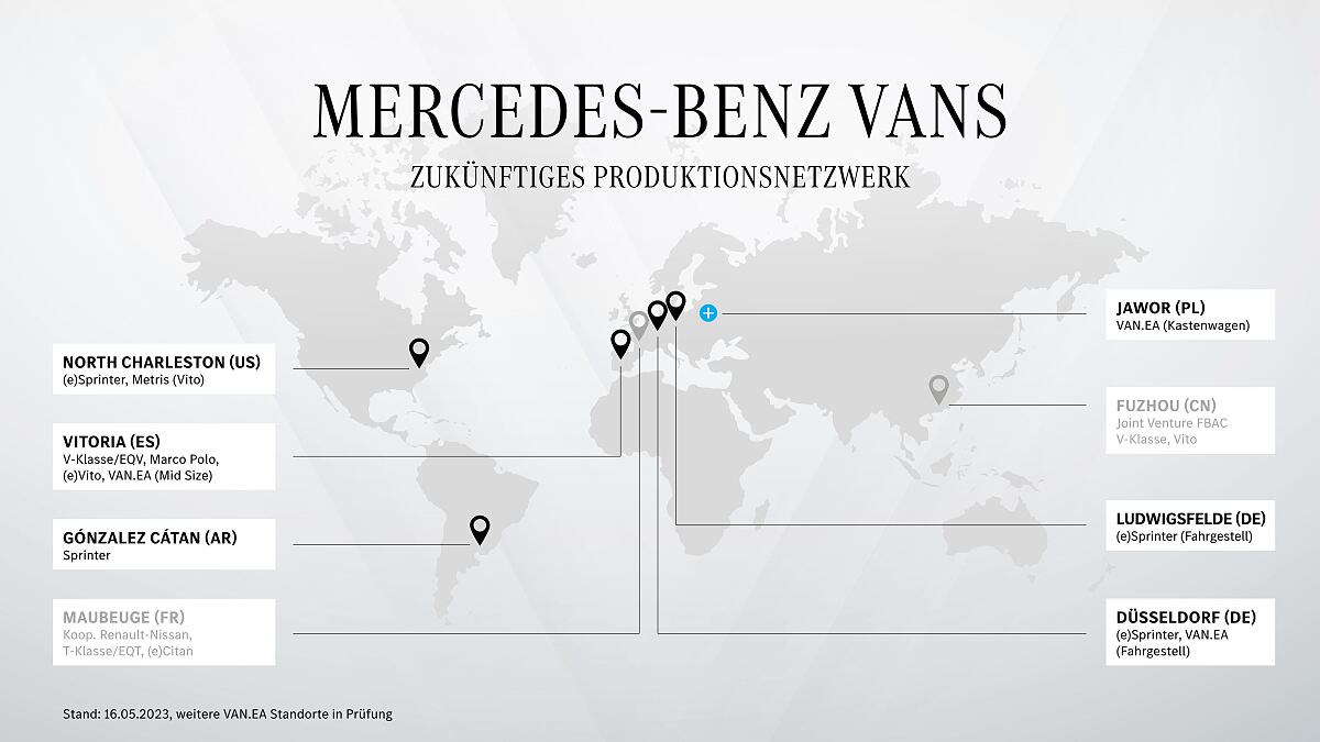 Strategy Update: Mercedes-Benz Vans will seine Position als führender Hersteller leichter Premium-Nutzfahrzeuge weiter ausbauen