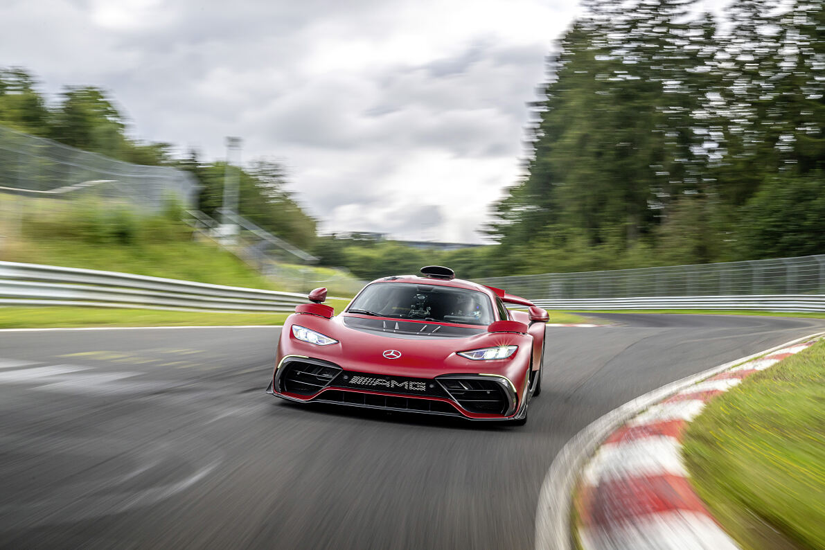 Mercedes-AMG ONE bricht eigenen Rundenrekord auf der Nürburgring-Nordschleife