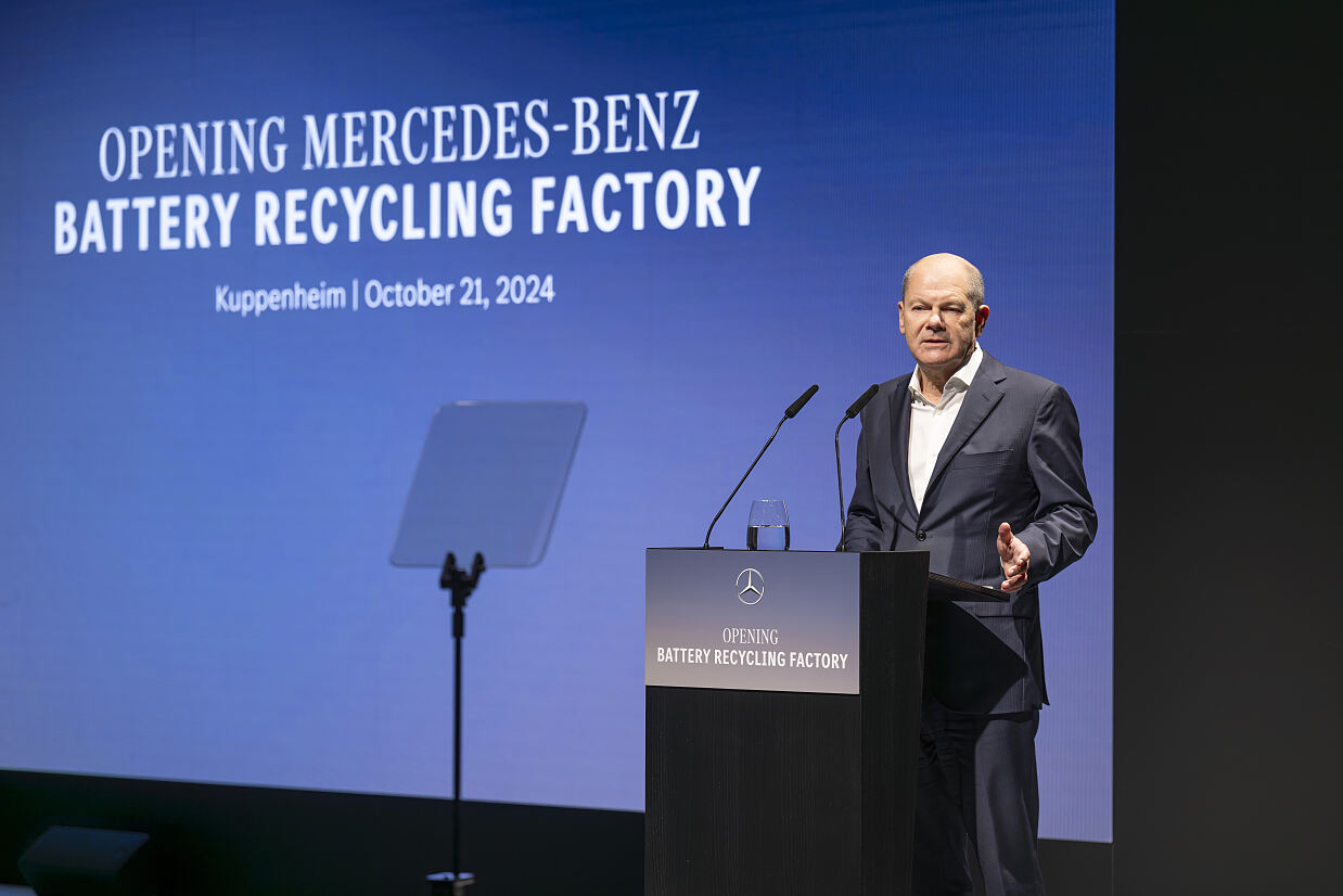 Mercedes-Benz schließt den Batterie-Kreislauf mit eigener Recyclingfabrik