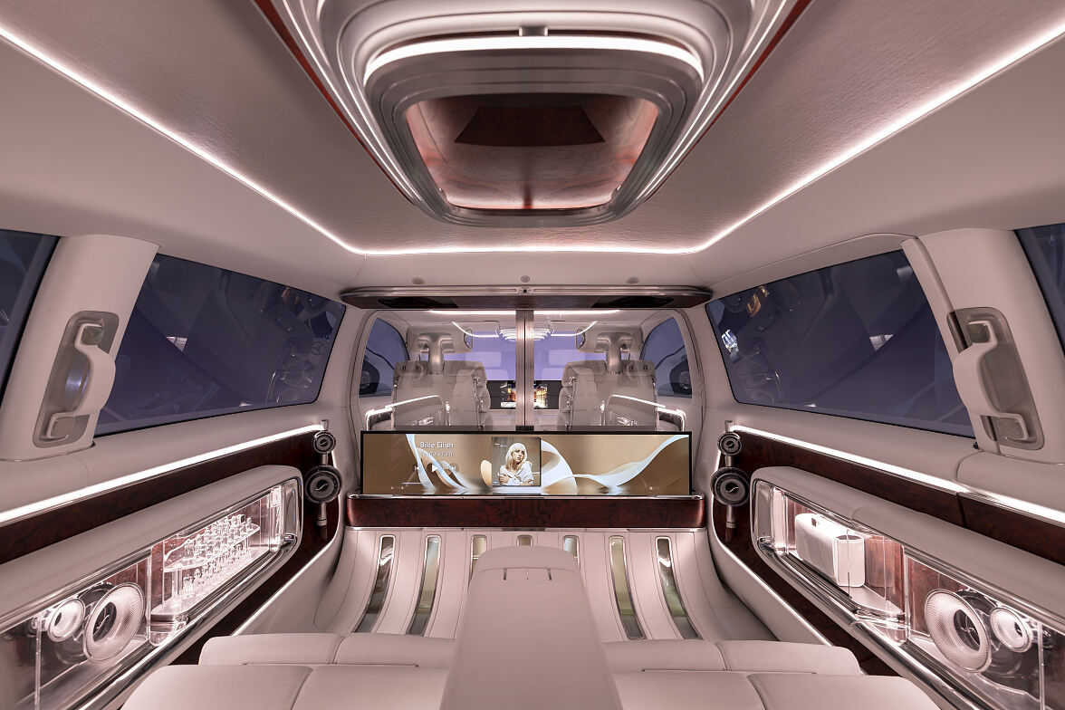 Der Beginn einer neuen Ära: Der Vision V gibt einen Ausblick auf ein neues Segment luxuriöser Limousinen