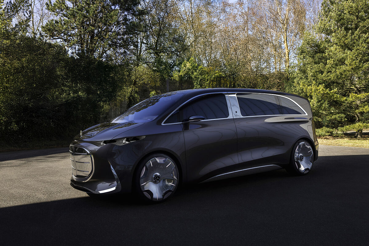 Der Beginn einer neuen Ära: Der Vision V gibt einen Ausblick auf ein neues Segment luxuriöser Limousinen