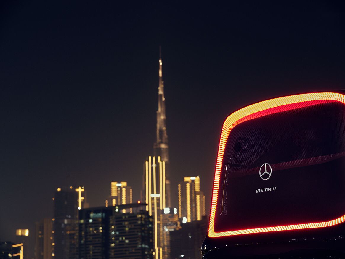 Der Vision V zu Gast in Dubai 
