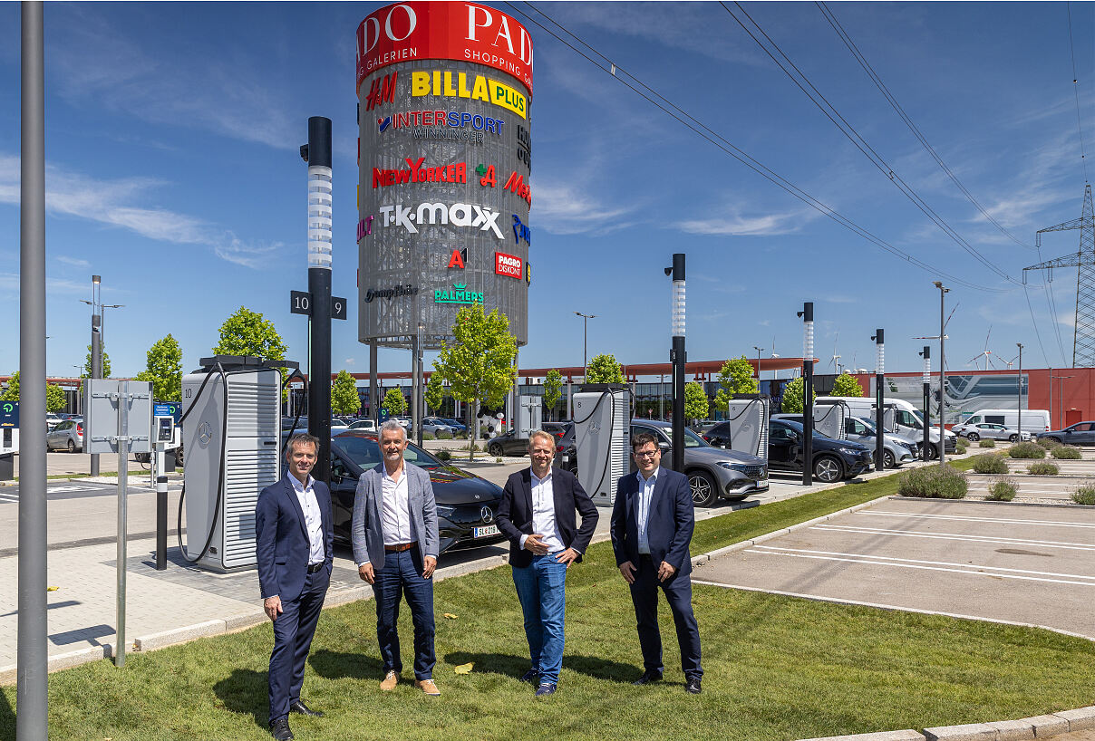 MB Charging Hub Eröffnung Parndorf