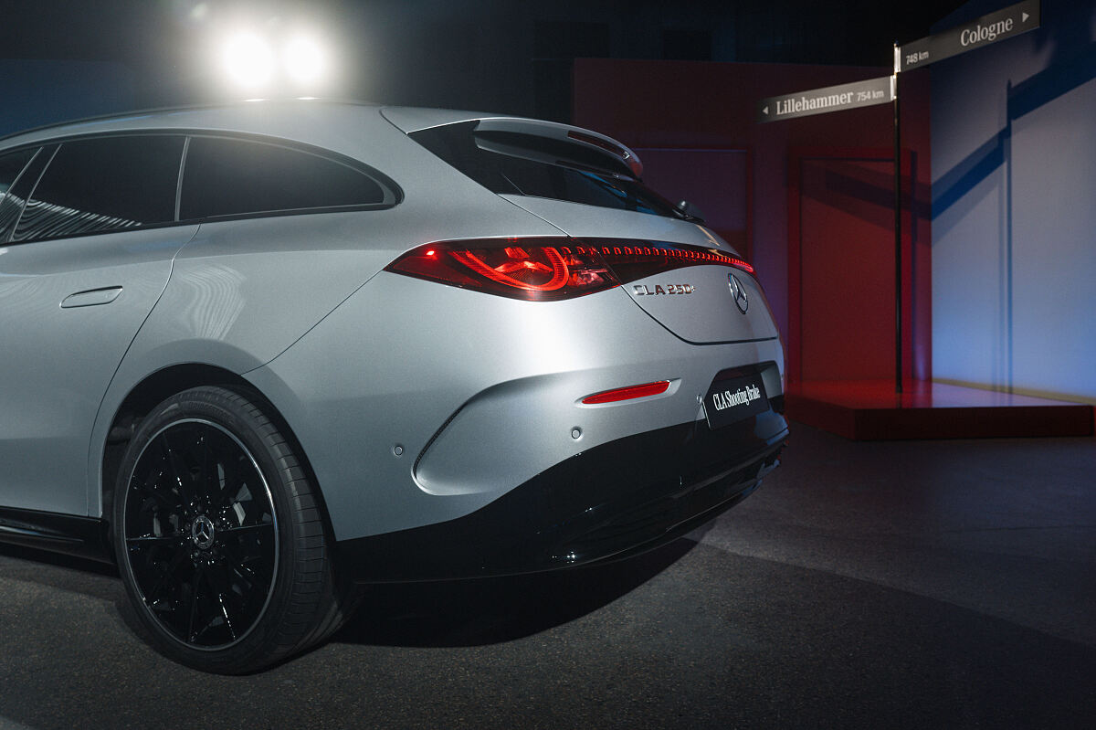 Der neue Mercedes Benz CLA Shooting Brake mit EQ Technologie: mehr Raum für Intelligenz